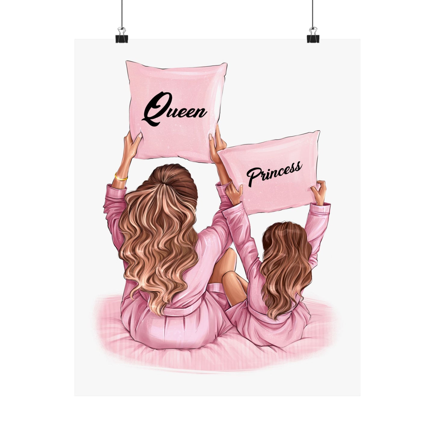 Queen & Princess - Pink - Mom Life