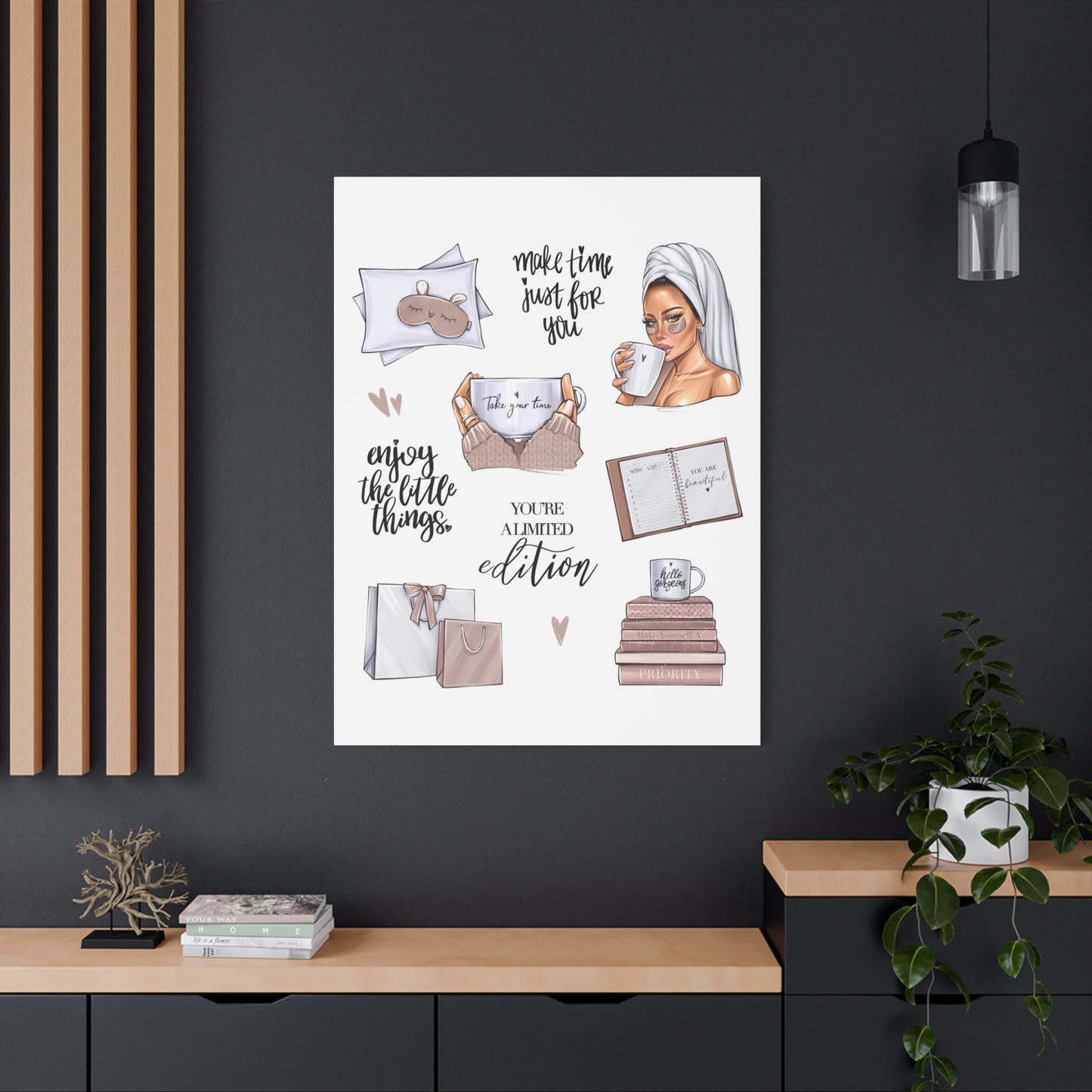 Matte Canvas, Stretched, 1.25"