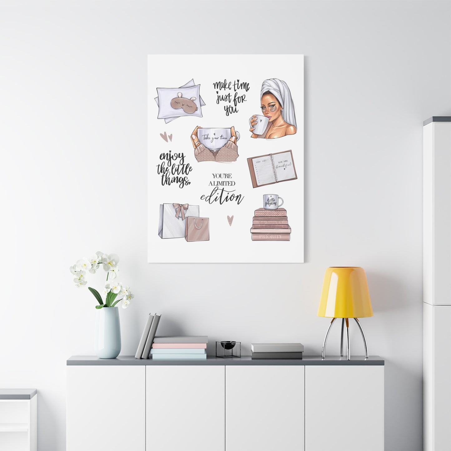 Matte Canvas, Stretched, 1.25"