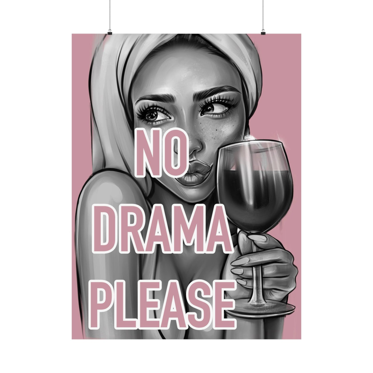 Copy of Copy of Taking Care Of Yourself Is Productive - Woman Poster Wall Art