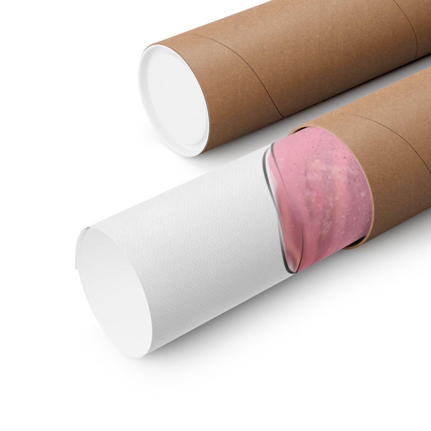 Friends Furever Pink Poster Custom Pet Art - Woman Poster Wall Art - Dog Mom