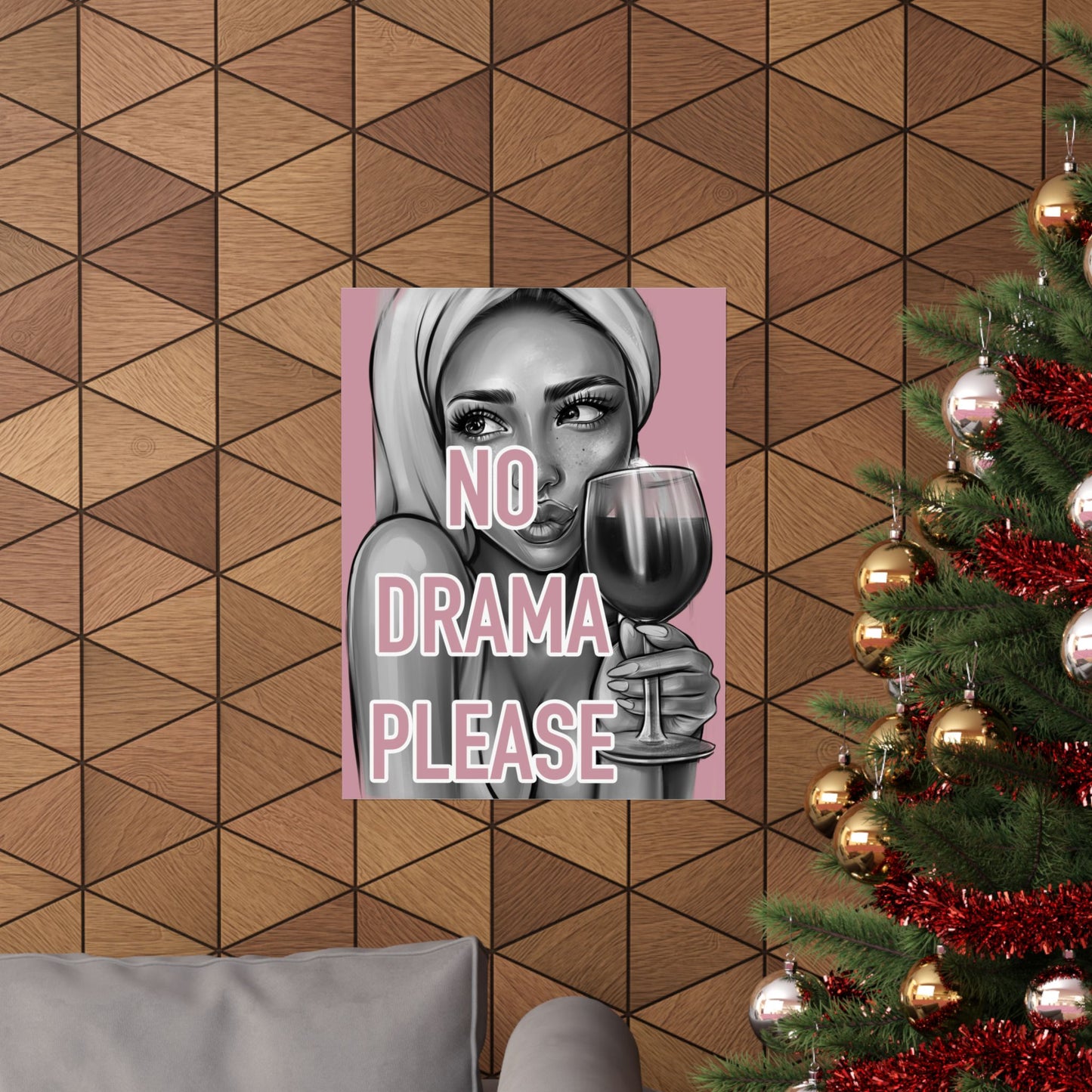 Copy of Copy of Taking Care Of Yourself Is Productive - Woman Poster Wall Art