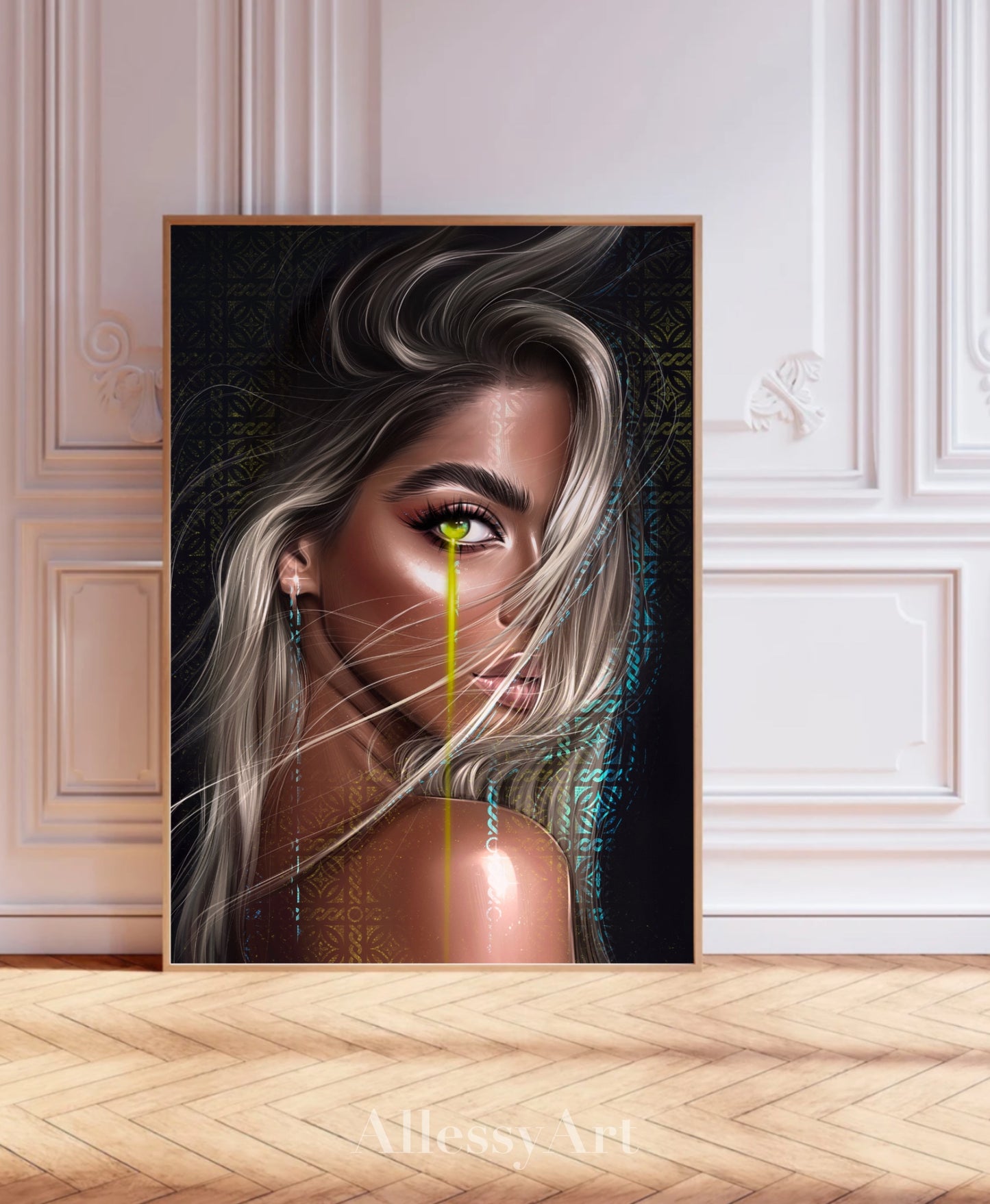 Art Print - Digital Art by AllessyArt Limited Edition Fine Art Print