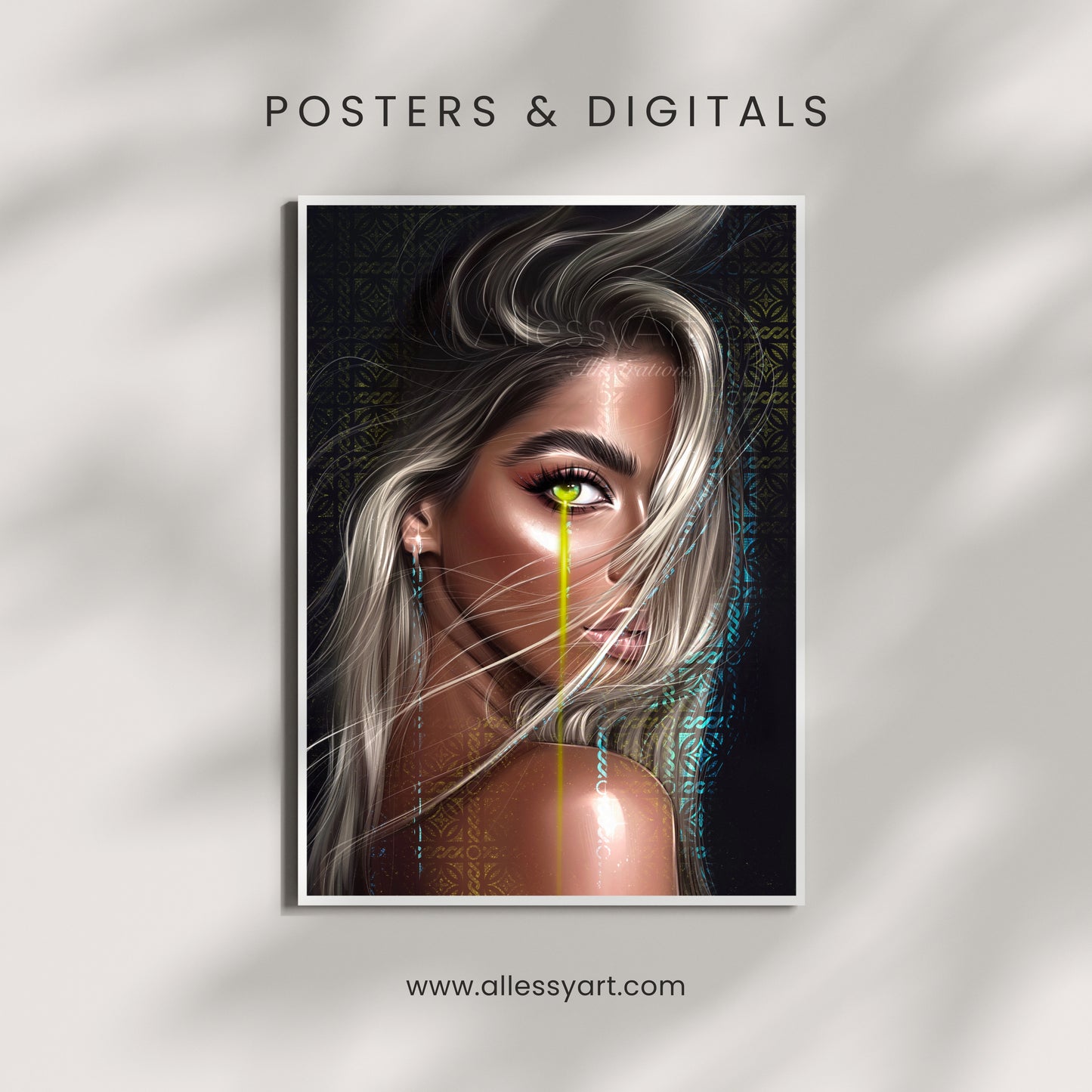 Art Print - Digital Art by AllessyArt Limited Edition Fine Art Print