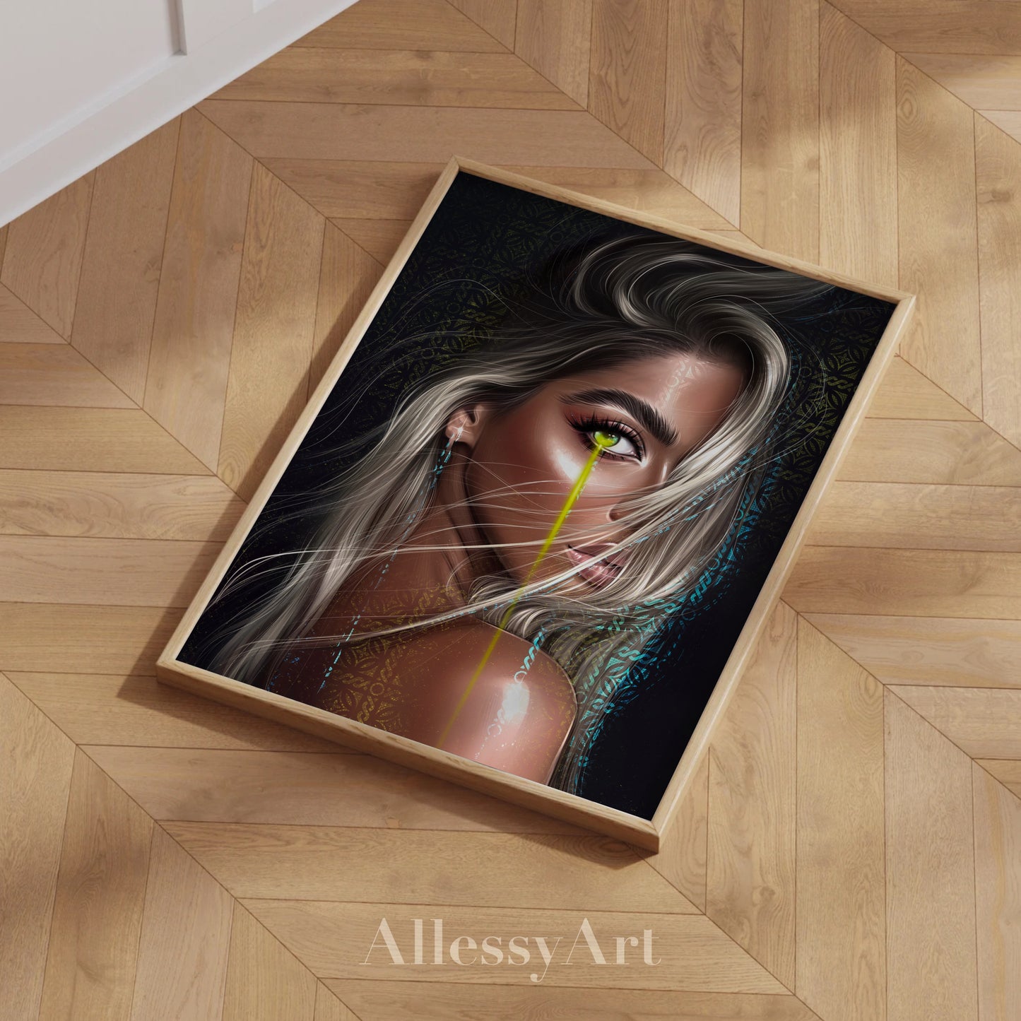 Art Print - Digital Art by AllessyArt Limited Edition Fine Art Print