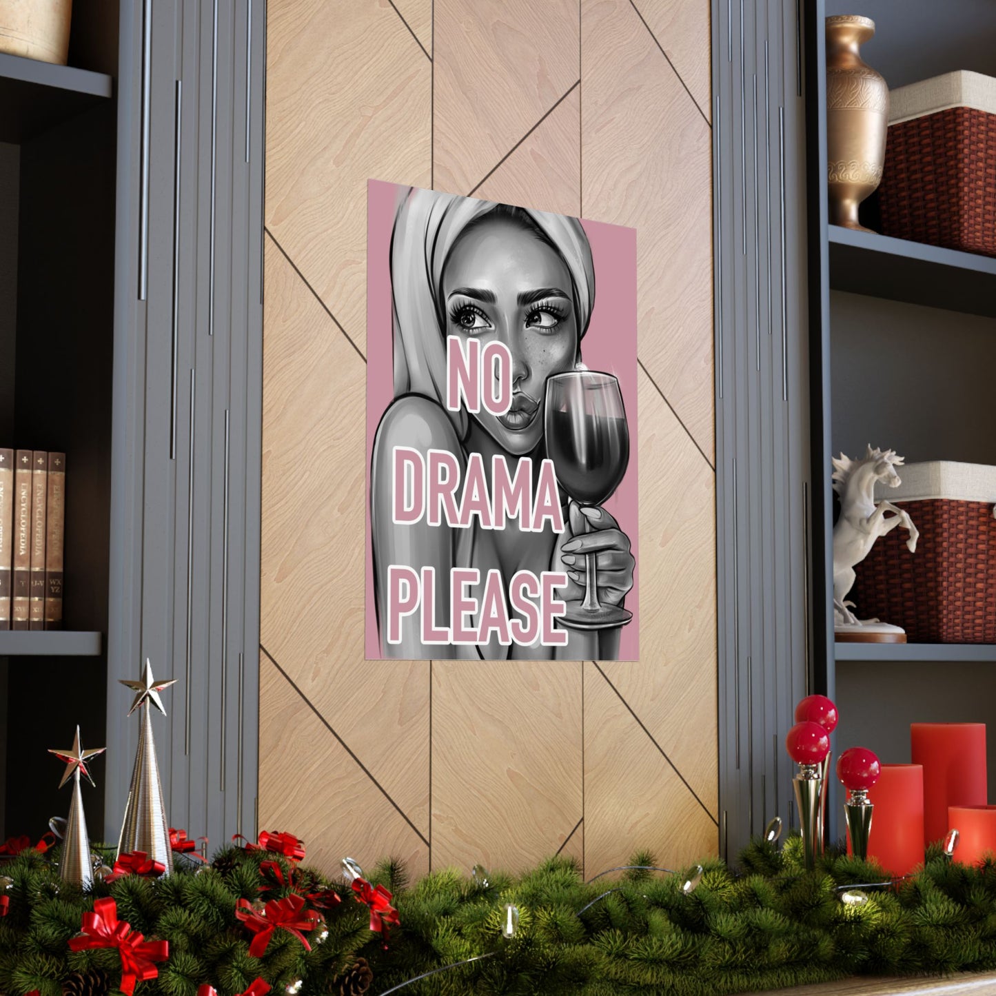 Copy of Copy of Taking Care Of Yourself Is Productive - Woman Poster Wall Art