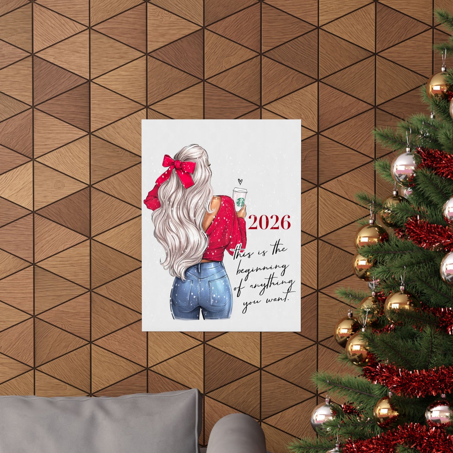 Poster - 2026. This Is Beginning Of Anything You Want.