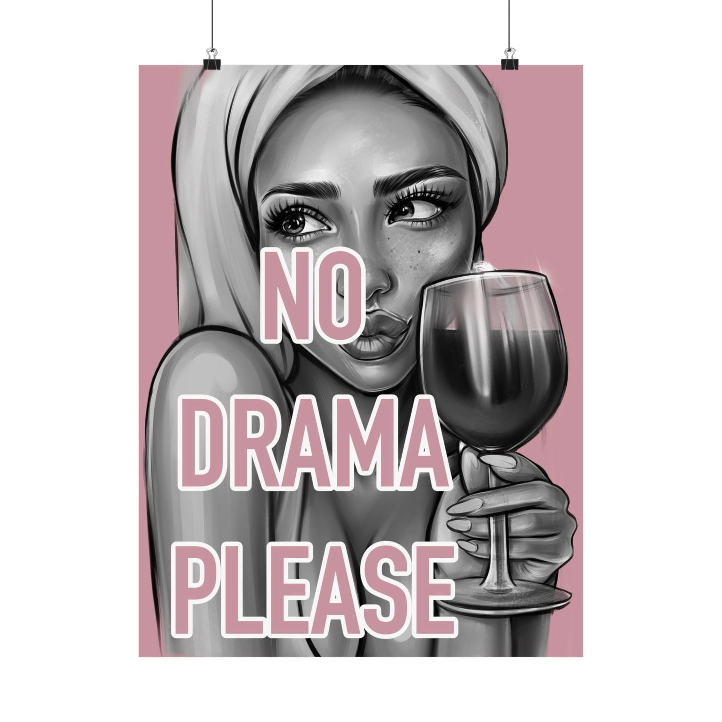 Copy of Copy of Taking Care Of Yourself Is Productive - Woman Poster Wall Art