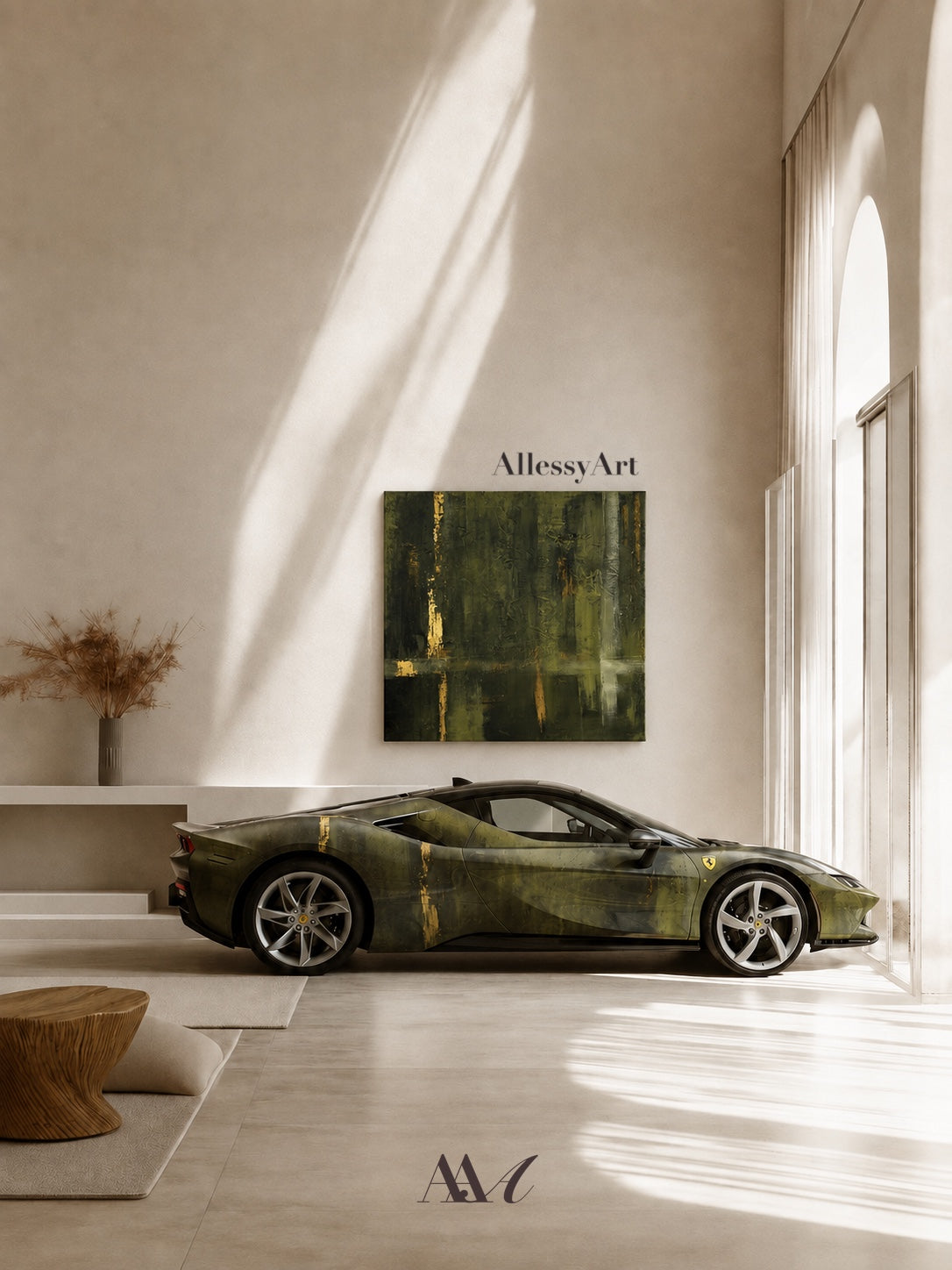 “Olive Green x Gold”
